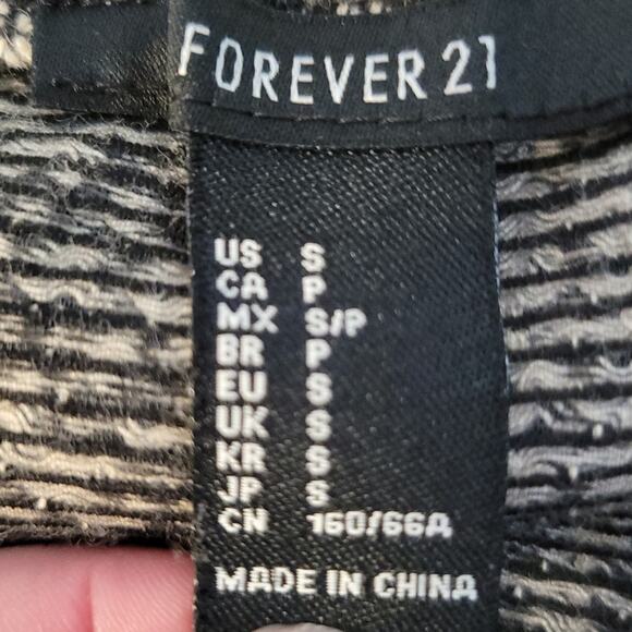 Geometric‎ Mini Pencil Skirt Office Siren Career Going Out Comfort Stripe Size S - Picture 3 of 5